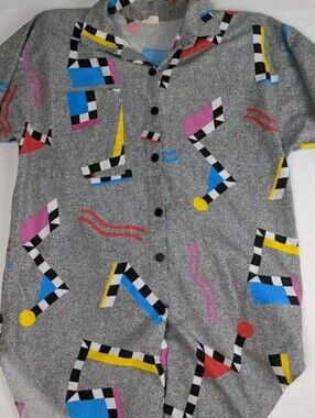 Vintage Tshirt By California Cargo Women's Shoulder Padded Medium